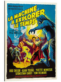 Magnettafel Die Zeitmaschine (französisch)