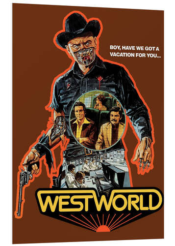 Foam board print Westworld