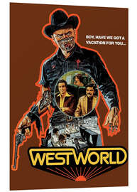 Foam board print Westworld