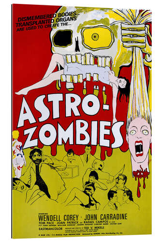 Tableau en plexi-alu Astro Zombies, 1968 (anglais) II