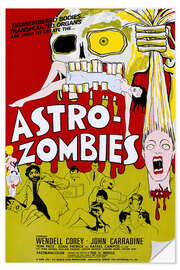 Muursticker The Astro-Zombies, 1968 II