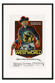 Gerahmter Kunstdruck Westworld