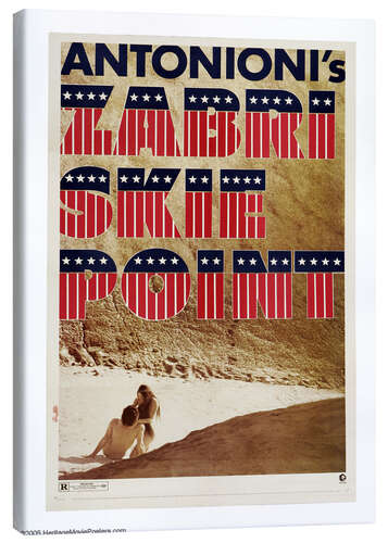 Leinwandbild Zabriskie Point