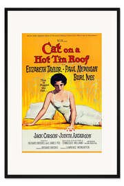 Gerahmter Kunstdruck Katze Auf Dem Heißen Blechdach (englisch)