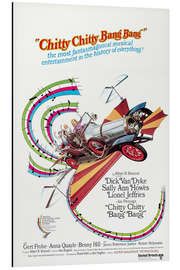 Tableau en aluminium Chitty Chitty Bang Bang (anglais)