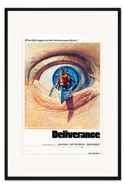 Gerahmter Kunstdruck Beim Sterben ist jeder der Erste (englisch)