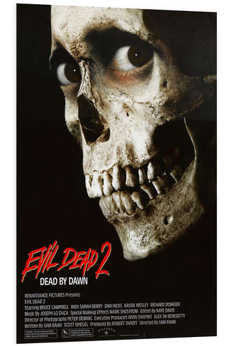 Foam board print Evil Dead II