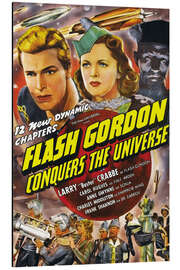Cuadro de aluminio Flash Gordon Conquers the Universe