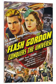 Cuadro de plexi-alu Flash Gordon Conquers the Universe