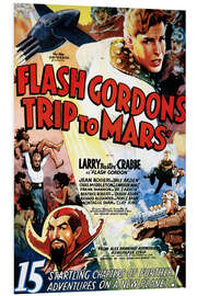 Cuadro de PVC Flash Gordon's Trip to Mars