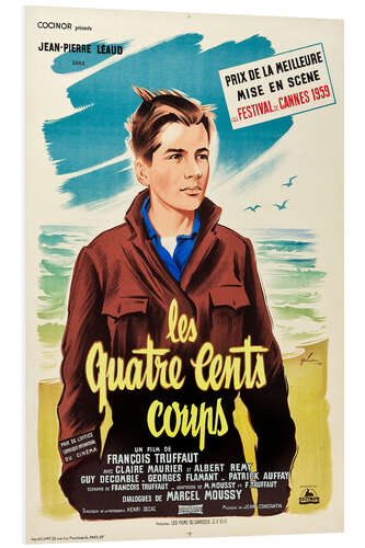 Tableau en PVC Les Quatre Cents Coups