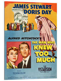 Gallery print Doris Day, James Stewart - The Man Who Knew too Much, 1956