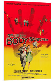 Foam board print INVASION of the Body Snatchers