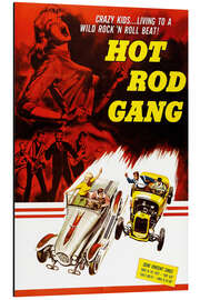 Stampa su alluminio HOT ROD GANG