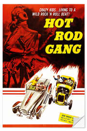 Vinilo para la pared HOT ROD GANG