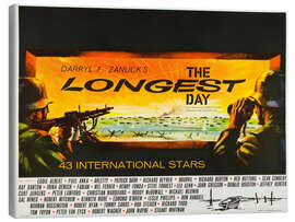 Canvas print THE LONGEST DAY, 1962