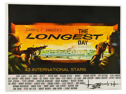 Cuadro de PVC THE LONGEST DAY, 1962