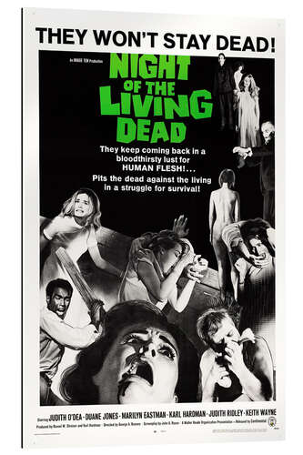 Galleritryck Night of the Living Dead