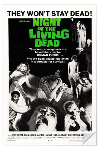 Wall sticker Night of the Living Dead