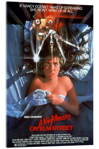 Akrylglastavla A Nightmare on Elm Street