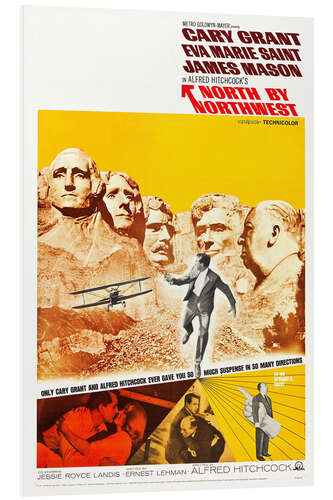 Foam board print North by Northwest