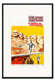 Gerahmter Kunstdruck Der unsichtbare Dritte (englisch)