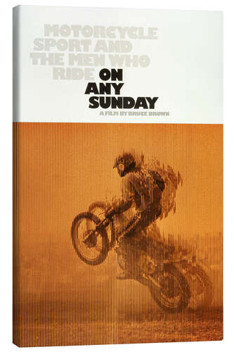 Canvas print ON ANY SUNDAY, 1971.