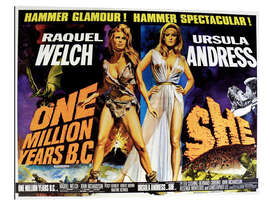 Stampa su plexi-alluminio One Million Years B.C. / She