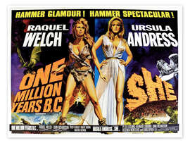 Poster One Million Years B.C. / She
