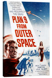 Canvas print Plan 9 from Outer Space