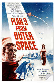 Wall sticker Plan 9 from Outer Space