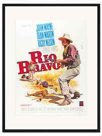 Gerahmter Kunstdruck Rio Bravo