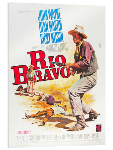 Tableau en plexi-alu Rio Bravo (anglais)