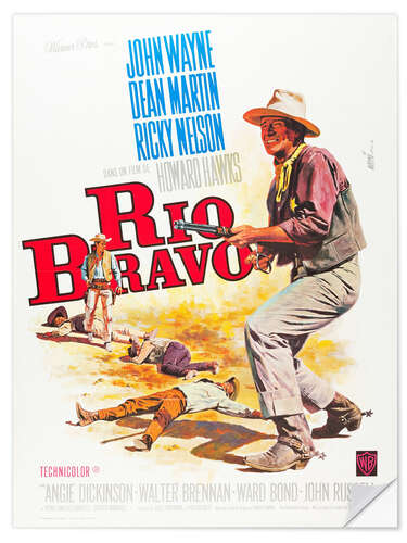 Naklejka na ścianę Rio Bravo