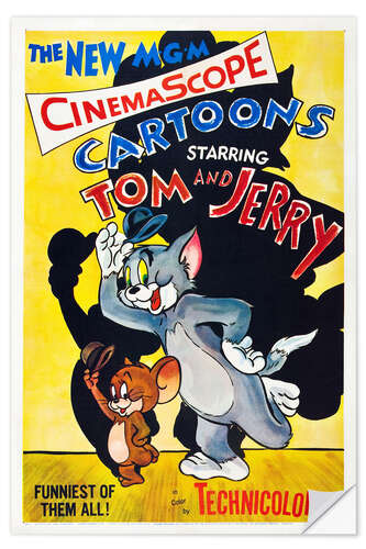 Wall sticker Tom and Jerry (1955)