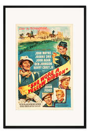 Gerahmter Kunstdruck Der Teufelshauptmann (englisch)