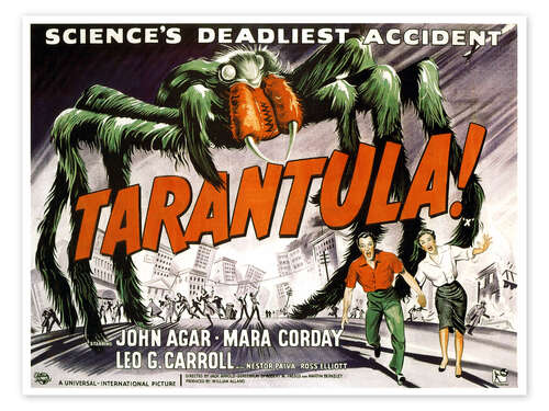Poster Tarantula ! (anglais)