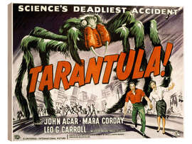 Holzbild Tarantula