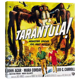 Canvas print TARANTULA !, John Agar, Mara Corday, 1955