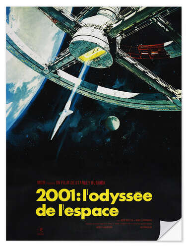 Naklejka na ścianę 2001: A Space Odyssey