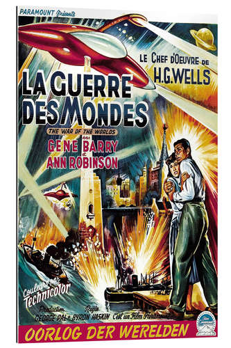 Galleritryck THE WAR OF THE WORLDS 1953