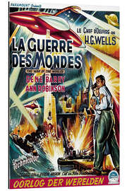 Magnettafel Kampf der Welten (französisch)