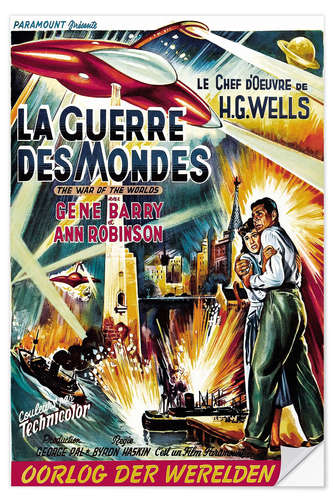 Sisustustarra THE WAR OF THE WORLDS 1953