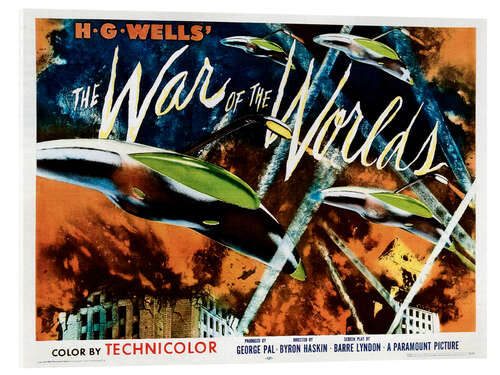 Acrylic print The War of the Worlds