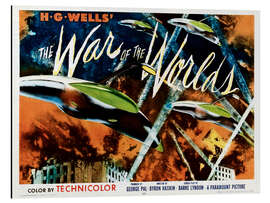Aluminium print The War of the Worlds
