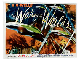 Foam board print The War of the Worlds