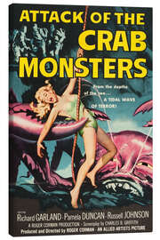 Canvas print Attack of the Crab Monsters