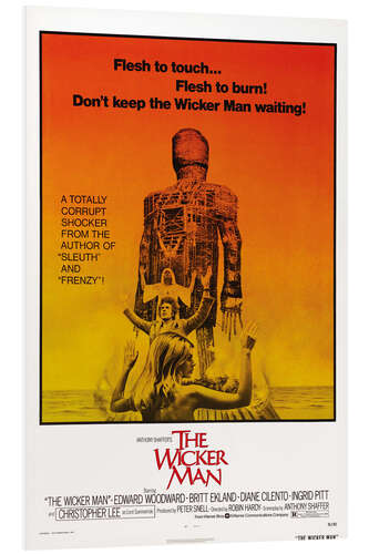 Foam board print THE WICKER MAN