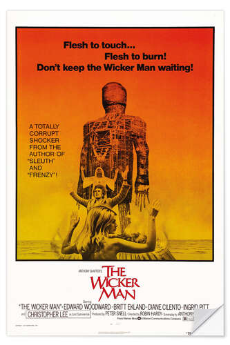 Sticker mural The Wicker Man (anglais)