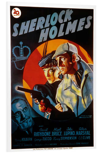 Foam board print The Adventures of Sherlock Holmes